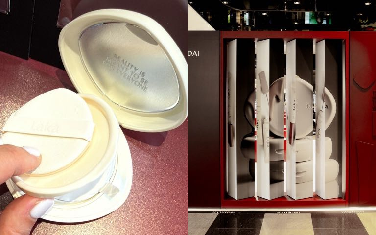 Laka裸霧光氣墊粉餅／640元（圖／品牌提供）