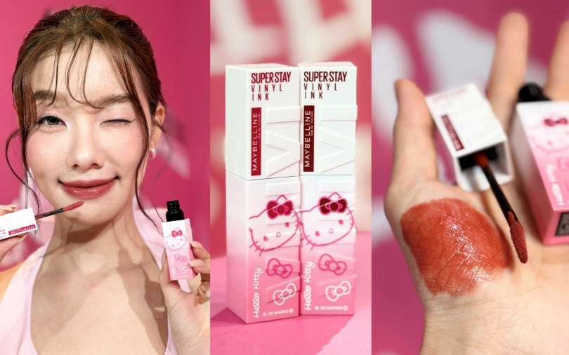 人氣的鎖吻棒這次以口碑色選#66裸粉色和#130赤棕紅色為主打。（圖／吳雅鈴攝）