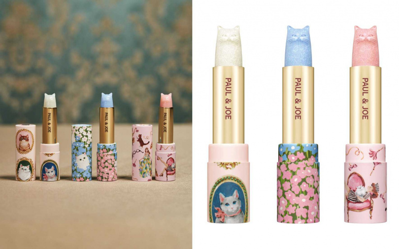 PAUL&JOE派對貓咪珍珠光限量護唇膏／800元（圖／品牌提供）