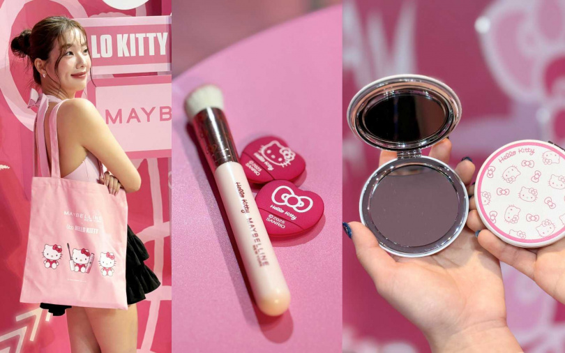 12/26起在屈臣氏、康是美、寶雅、MOMO都會有HELLO KITTY周邊滿額贈禮活動喔。（圖／吳雅鈴攝）