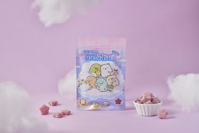 日本卡通人物「角落小夥伴」宣布推出新品，可愛軟萌的角落小夥伴這次推出「角落小夥伴QQ酸軟糖」！