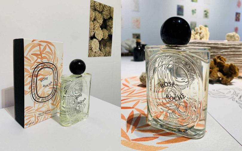 Diptyque Les Essence de Diptyque系列灼地玫瑰淡香精100ml／10,000元（圖／吳雅鈴攝）