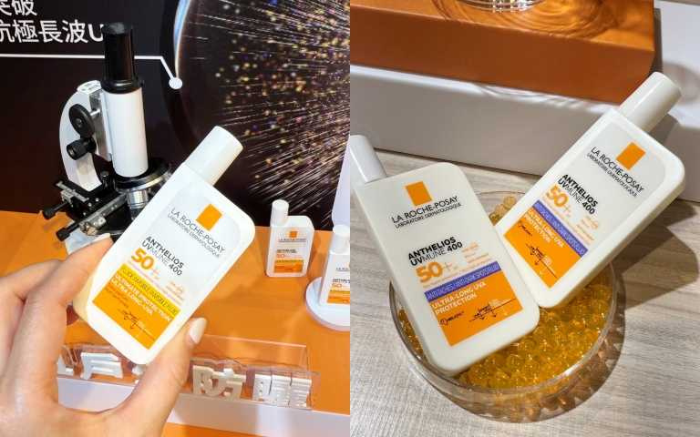 理膚寶水 安得利淡斑夏卡防曬液 SPF50+ PA++++ 50ml/990元(圖/黃筱婷攝)