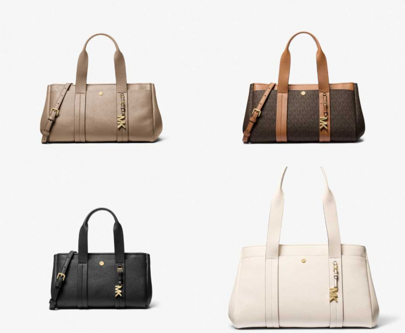 MICHAEL KORS ROMEE肩背提包／11,700元～17,600元（圖／品牌提供）