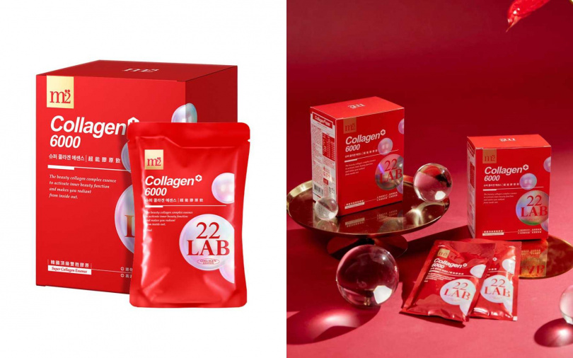 m2超能膠原飲(一盒8包)／1,380元（圖／品牌提供）