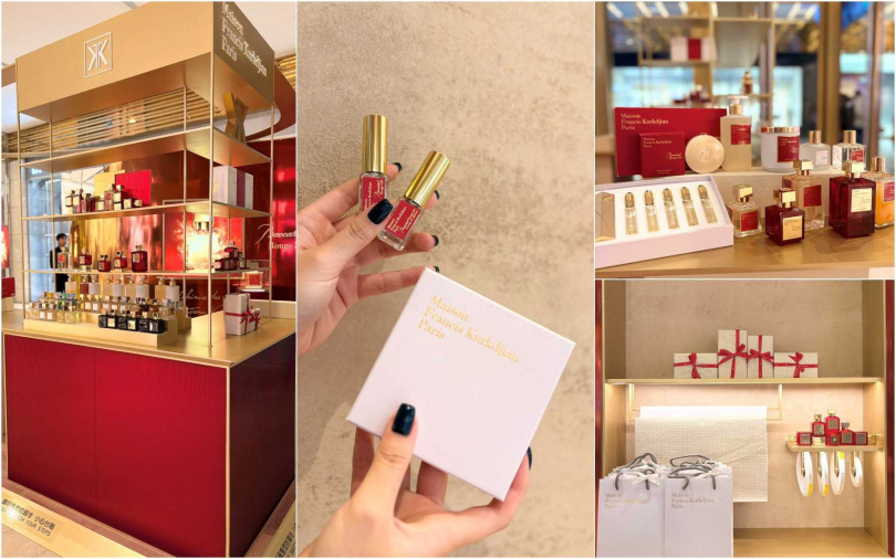 在快閃店除了能一一試香聞香，更有獨家買贈好禮：凡消費滿9,800元即贈隨香氛2ml小香乙支、消費滿15,000元贈水晶之燄雙重奢華隨行香氛旅行組(香精5ml+淡香精5ml)。（圖／吳雅鈴攝）