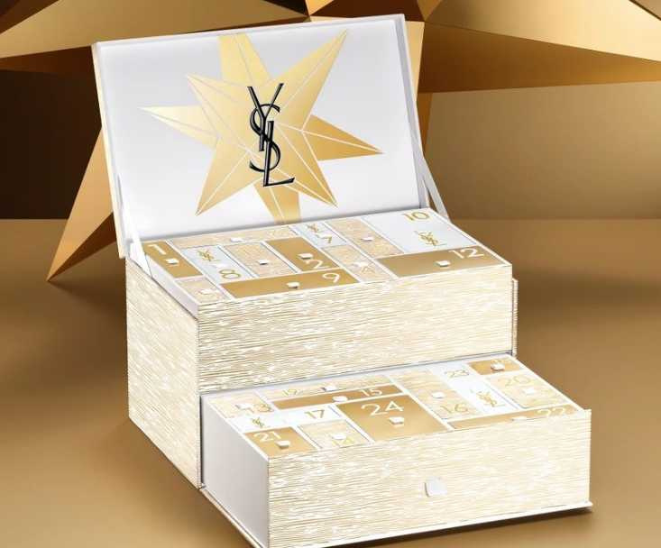 YSL 奢金流星聖誕倒數月曆／15,000元（圖／品牌提供）