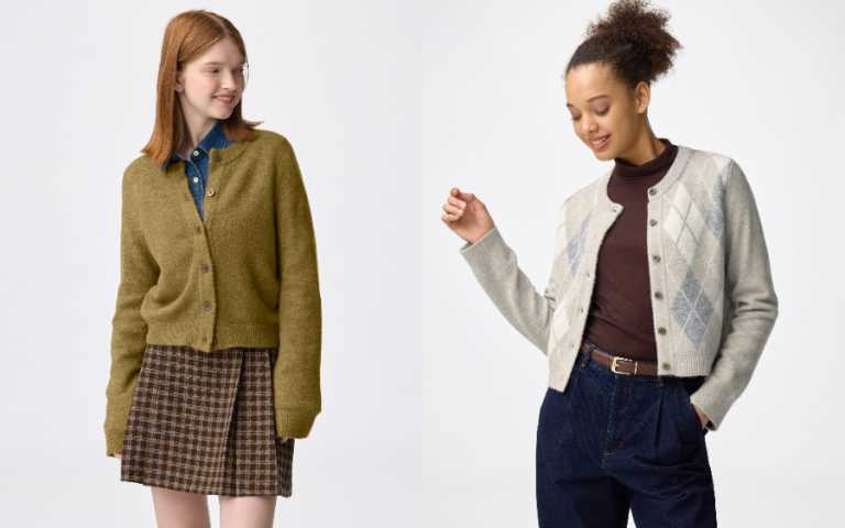 推薦必買：PUFF蓬鬆柔軟圓領針織開襟外套／限定優惠價590元（圖／品牌提供）