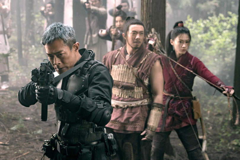 張繼聰在《尋秦記》飾演古天樂的乾兒子。(圖/華映)