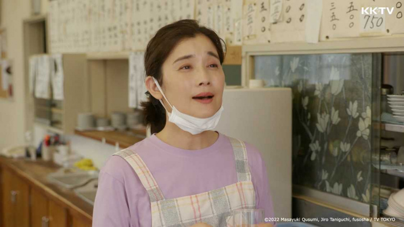 首代「惡女」石田光參演《孤獨的美食家》第10季。（圖／KKTV提供）