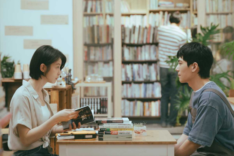 賴雅妍透露林子閎（右）容易害羞。（圖／阿榮影業提供）