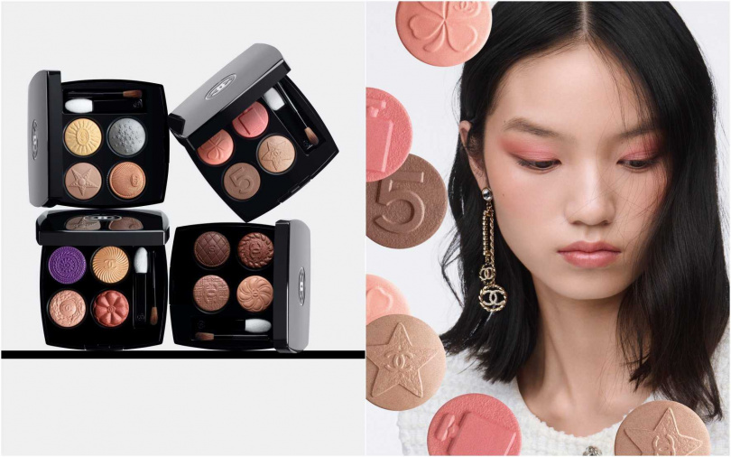 香奈兒珠寶鈕扣四色眼影#209、#219、#229、#239／各3,000元（圖／品牌提供）