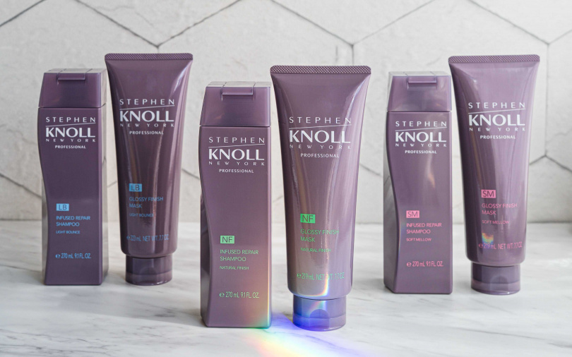避免壓力對髮絲造成影響，史蒂芬諾爾研發出能在日常調理中減緩外在壓力，讓秀髮健康柔順、易於打理的洗護產品。（圖／品牌提供）