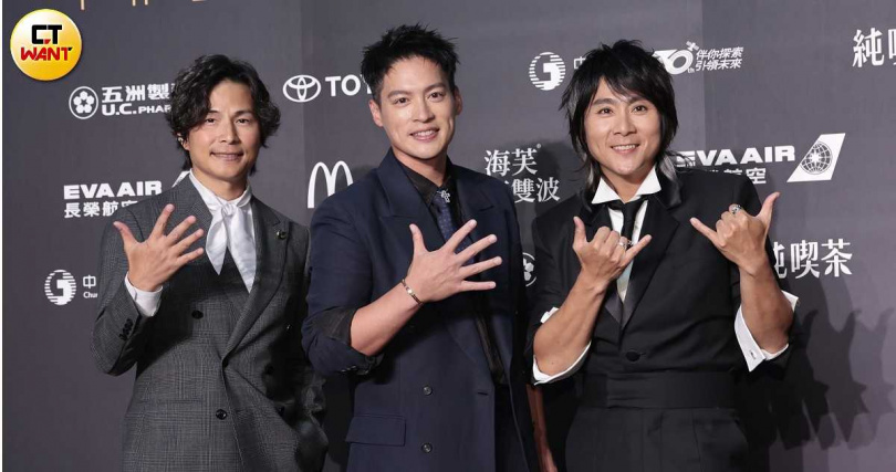 王仁甫(右起)、許孟哲、孫協志三人都很感謝另一半的支持陪伴。(圖/本刊攝影組)