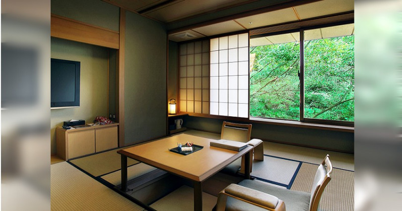 日勝生加賀屋國際溫泉飯店讓人有種在日本泡湯的錯覺。（圖／易遊網提供）