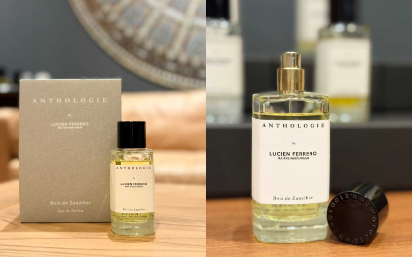 Anthologie by Lucien Ferrero BOIS DE ZANZIBAR真．大地30ml／2,980元、100ml／6,080元（圖／吳雅鈴攝）