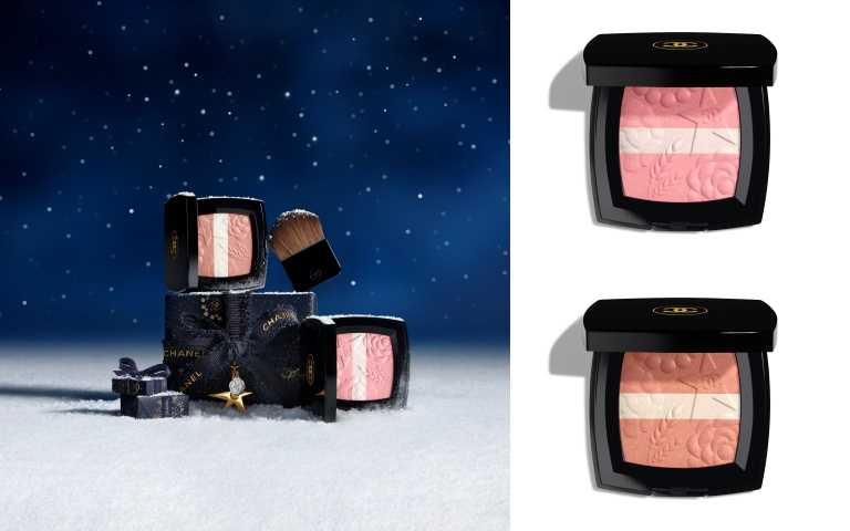 香奈兒璀璨星辰頰彩盤 #997玫瑰、#998蜜桃（圖／品牌提供）