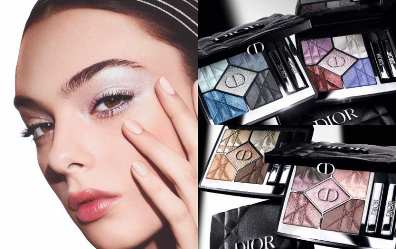 迪奧 經典五色眼影 藤格紋限量版 6.5g/2,950元(圖/品牌提供)