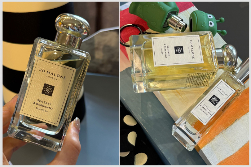 Jo Malone London海鹽與佛手柑香水30ml / 2,950元、50ml / 4,200元、100ml / 5,850元。(圖/tingting攝)