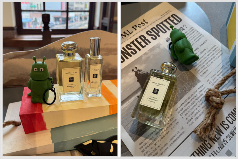 凡出席Jo Malone London百貨預購會並進行任一消費,即可獲得「精巧海怪吊飾」與9ml香水。(圖/tingting攝)