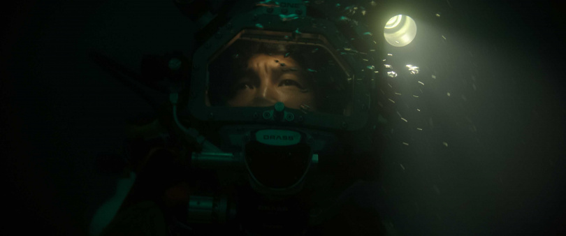 劉思慕在拍《窒息倒數》前,與事件親歷者見面交流,深深敬佩他們的勇氣與無私奉獻。(圖/CATCHPLAY提供)