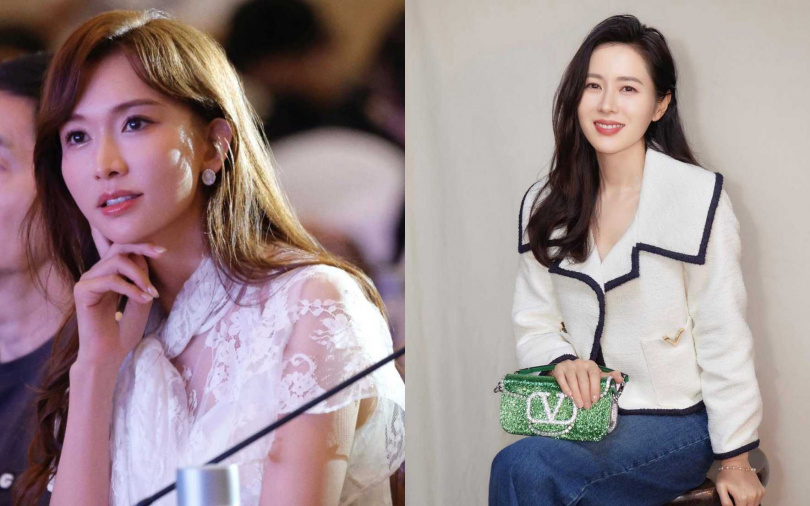 （圖／取自林志玲IG、孫藝珍IG）