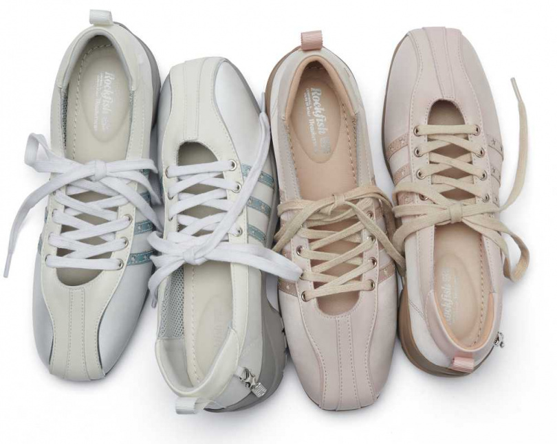 Rockfish Weatherwear BLISS HEEL LACEUP SNEAKERS繫帶芭蕾舞鞋／3,780元（圖／品牌提供）