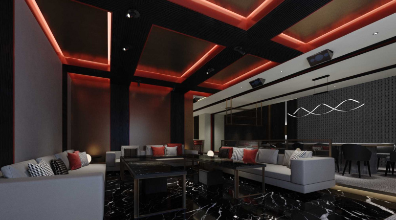 由德國紅點大獎設計團隊以五星級飯店規格精心打造VIP包廂。