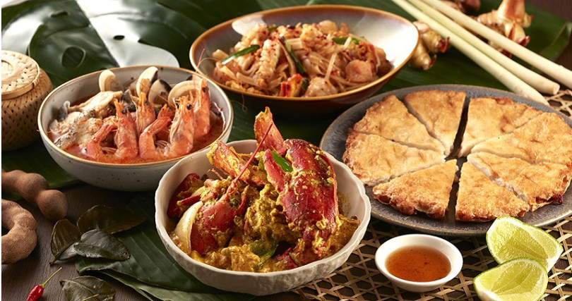 泰國料理區推薦菜色。（圖／台北喜來登大飯店提供）