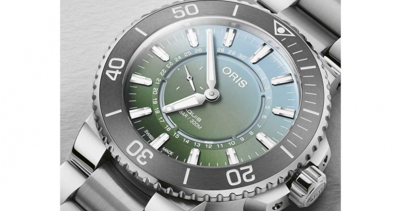 Oris Dat Watt II 限量腕錶（圖／Oris提供）。