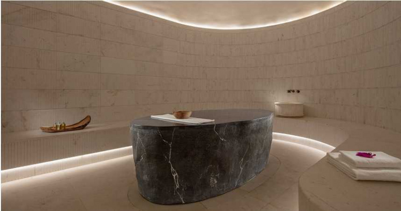 芳療中心內的摩洛哥土耳其浴室。（圖／安納塔拉提供）