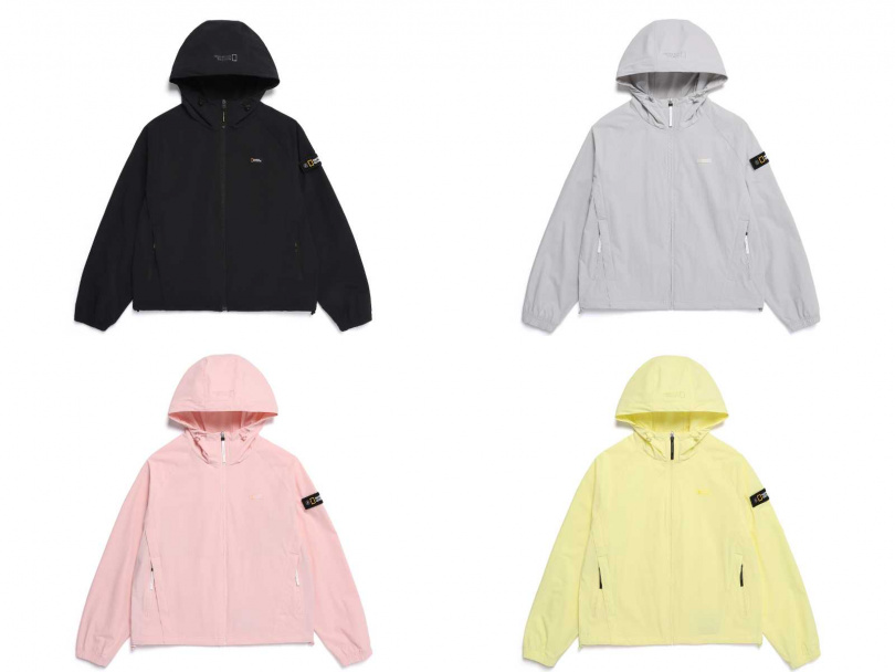 國家地理服飾女裝 ADELIE 輕量平織連帽外套／5,980元（圖／品牌提供）