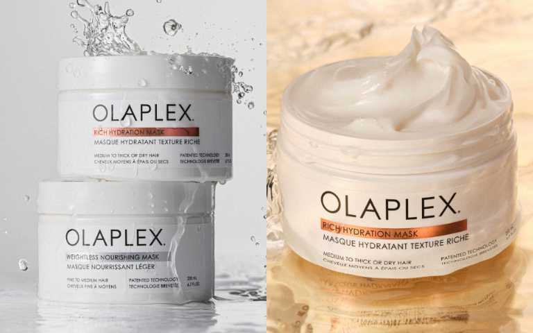 OLAPLEX 歐啦深層保濕護髮膜 200ML／1,980元、歐啦輕盈滋養護髮膜 200ML／1,980元（圖／品牌提供）