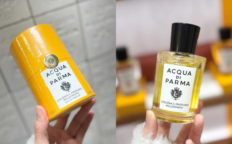 不只運用的香材經過精挑細選,連瓶身和包裝外盒也別具巧思。(圖/吳雅鈴攝)