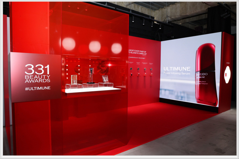 資生堂SHISEIDO近期在東京表參道原宿Yodobashi J6打造「ULTIMUNE with LISA POP UP EVENT」快閃店(圖/品牌提供)(圖/品牌提供)