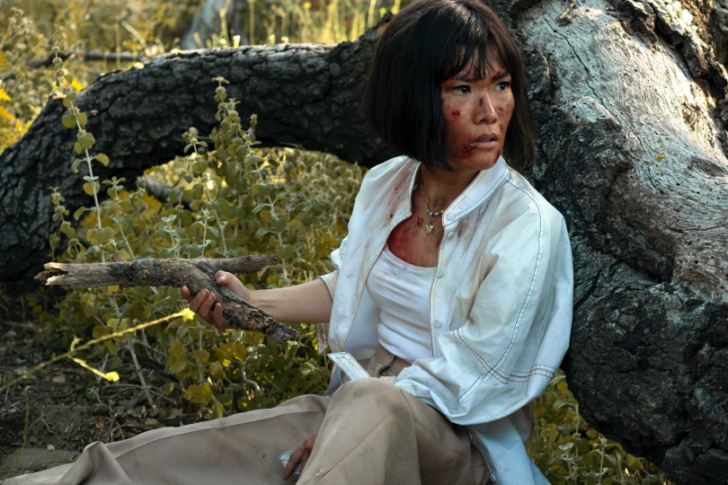 《怒嗆人生》女主角由華裔脫口秀女諧星黃艾麗擔綱。（圖／Netflix提供）