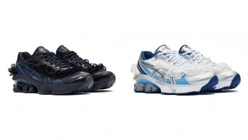 ASICS GEL-KINETIC FLUENT x SHUSHU/TONG 蕾絲鞋/7,980元(圖/品牌提供)
