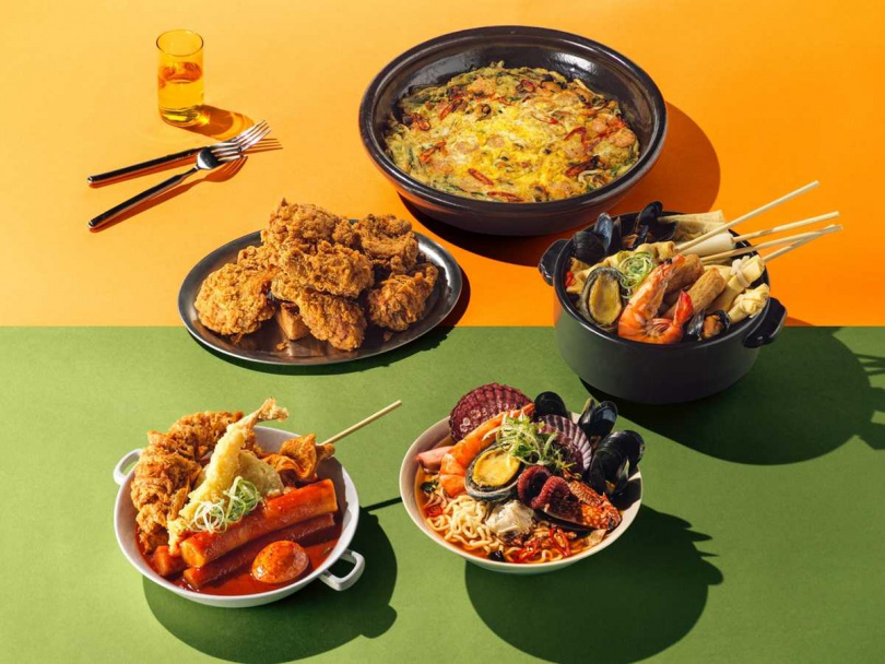 招牌餐廳「Hi-Fi 韓國料理」供應韓國最熱門的大眾美食。(圖/品牌提供)