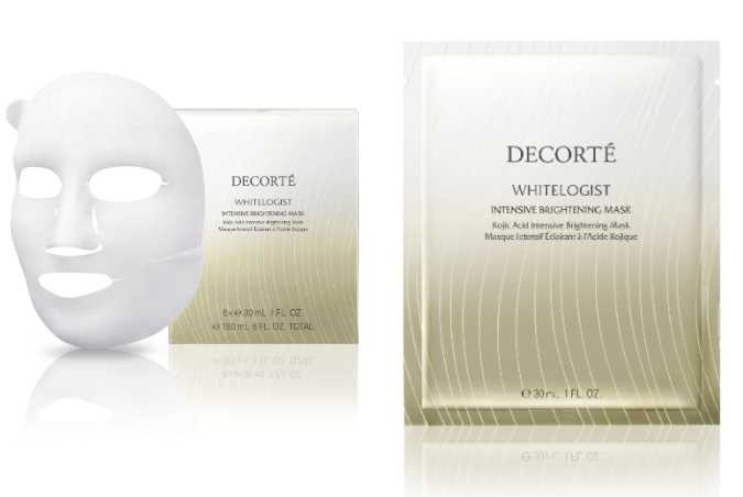 黛珂 瑩潤粹白 極光煥采面膜 30mlX6片／2,450元（圖／品牌提供）