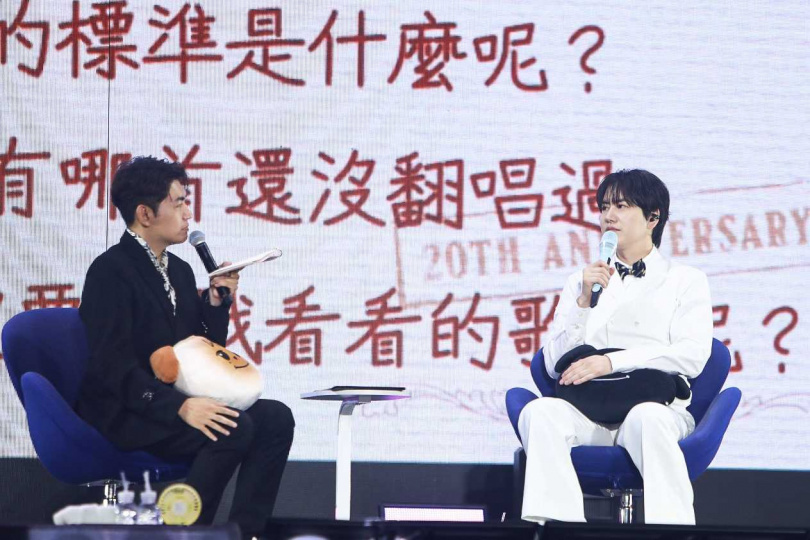 寵粉的圭賢演唱多首中文歌。（圖／DSHOW TAIWAN提供）