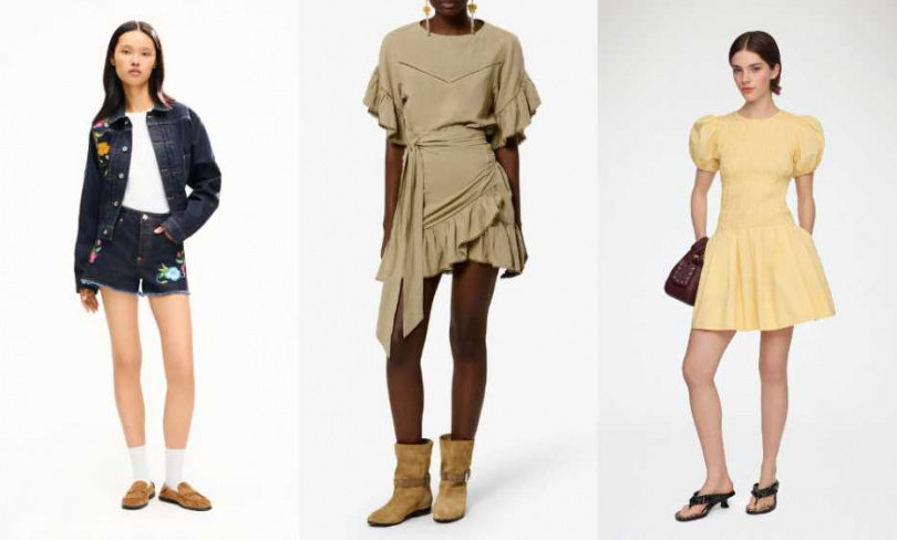 （圖／KENZO、Isabel Marant 、GANNI ）