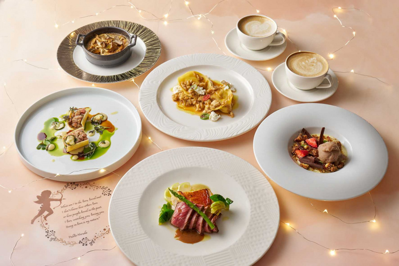 GMT義大利餐廳推出「濃情蜜義」海陸雙人套餐。