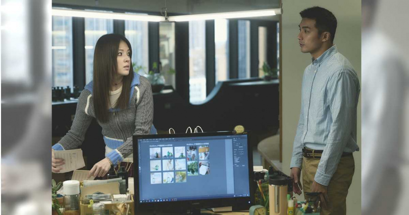 許瑋甯在《不夠善良的我們》飾演賀軍翔的前女友。（圖／公視、MyVideo提供）