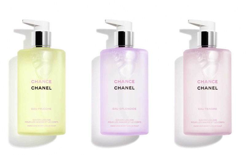 香奈兒CHANCE系列沐浴露400ml／3,180元（圖／品牌提供）