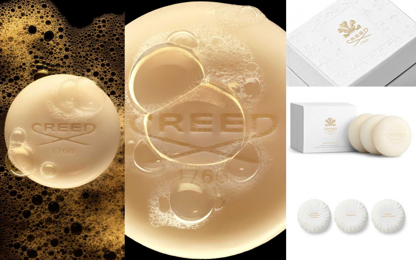 CREED 金萃香氛皂禮盒3x50g／4,200元（圖／品牌提供）