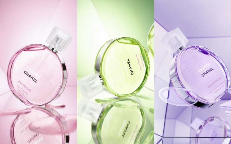 香奈兒CHANCE系列身體香氛精油150ml／4,650元（圖／品牌提供）