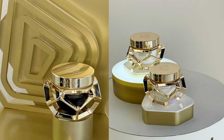 DARPHIN 深海翡翠蘊活緊塑修護霜50ml 典藏版14,500元、永續版12,300元；DARPHIN 深海翡翠蘊活緊塑潤澤霜50ml、深海翡翠蘊活緊塑水凝霜50ml 典藏版13,000元、永續版11,000元。（圖／黃筱婷攝）