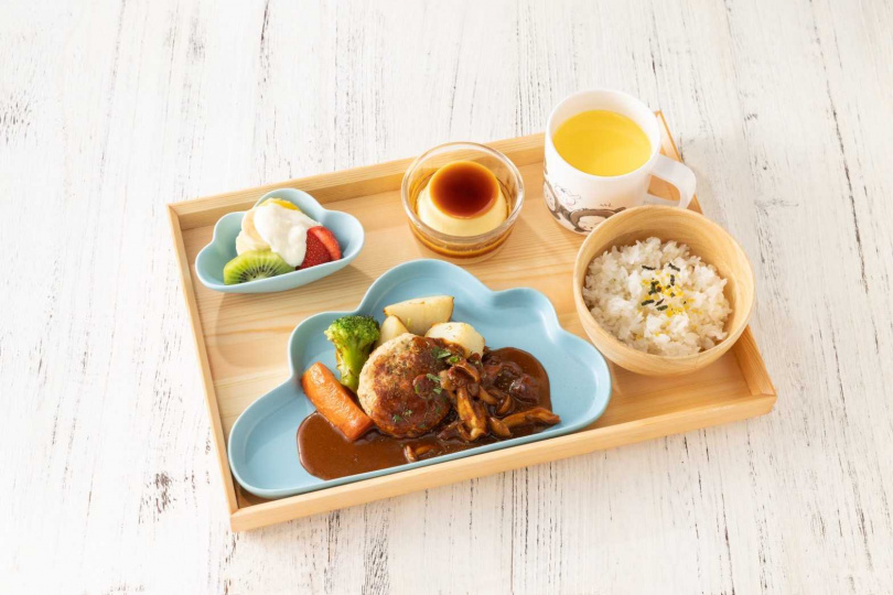 WIRED CHAYA茶屋新竹湳雅店限定─日系兒童套餐。