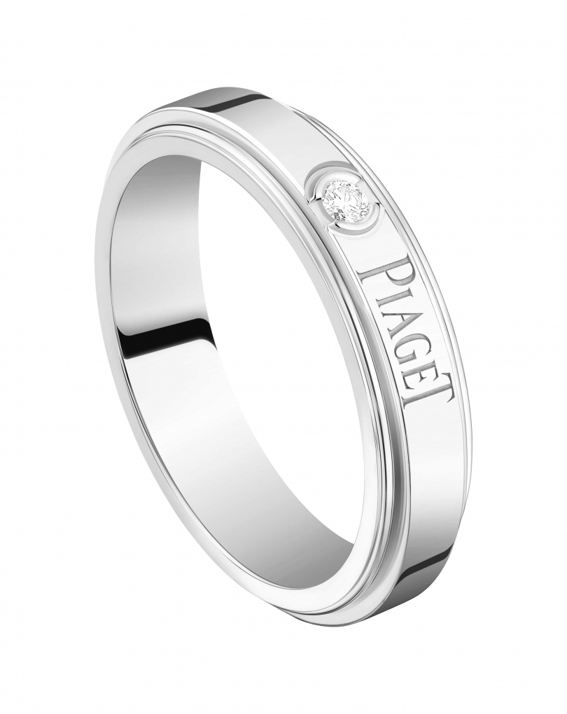 PIAGET Possession系列18K白金鑽石戒指／建議售價73,000元（圖／品牌提供）