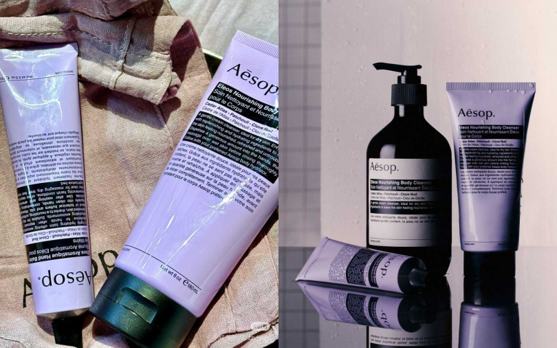 同場加映!洗後可針對容易乾燥的部位(如手肘、膝蓋、腳跟),以同系列「厄勒俄斯芳香護手霜」加強潤澤度。(圖/品牌提供、取自小紅書)